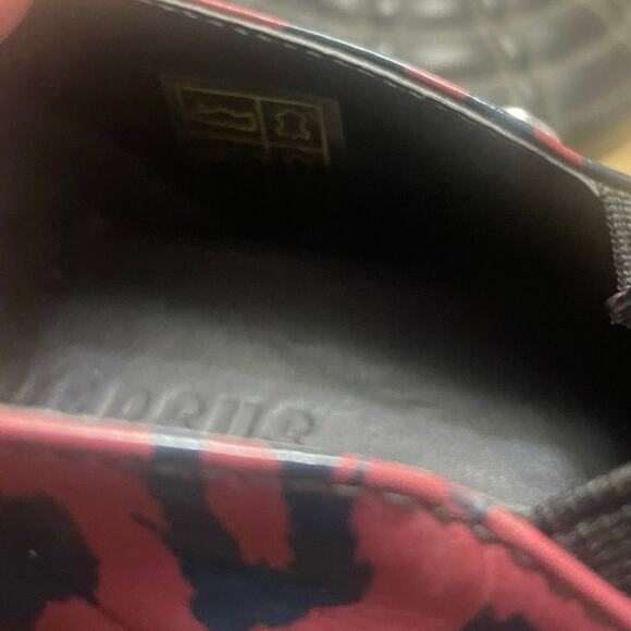 VERSACE VERSUS LEOPARD PRINT WOMEN’S LEATHER PLATFORM 6.5 (37), S100 - Picture 8 of 11